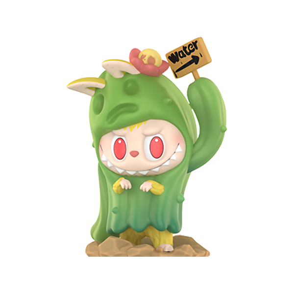 cactus from the almost hidden series labubu from pop mart