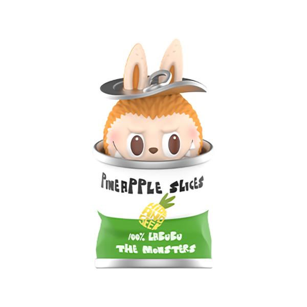 pineapple from the almost hidden series labubu from pop mart
