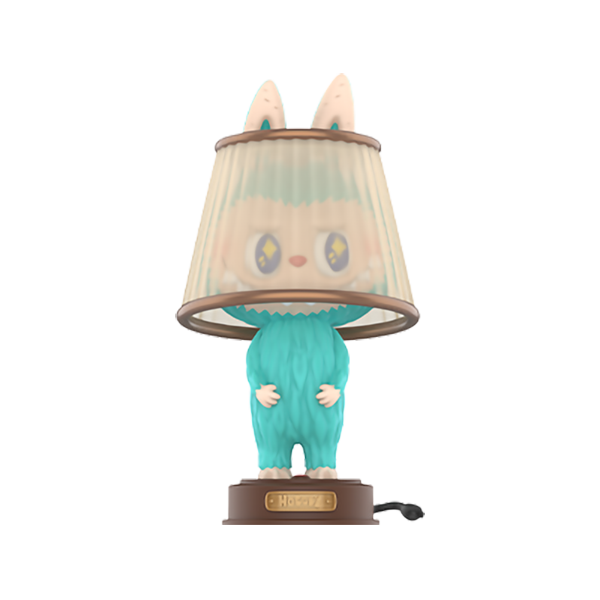 lamp from the almost hidden series labubu from pop mart
