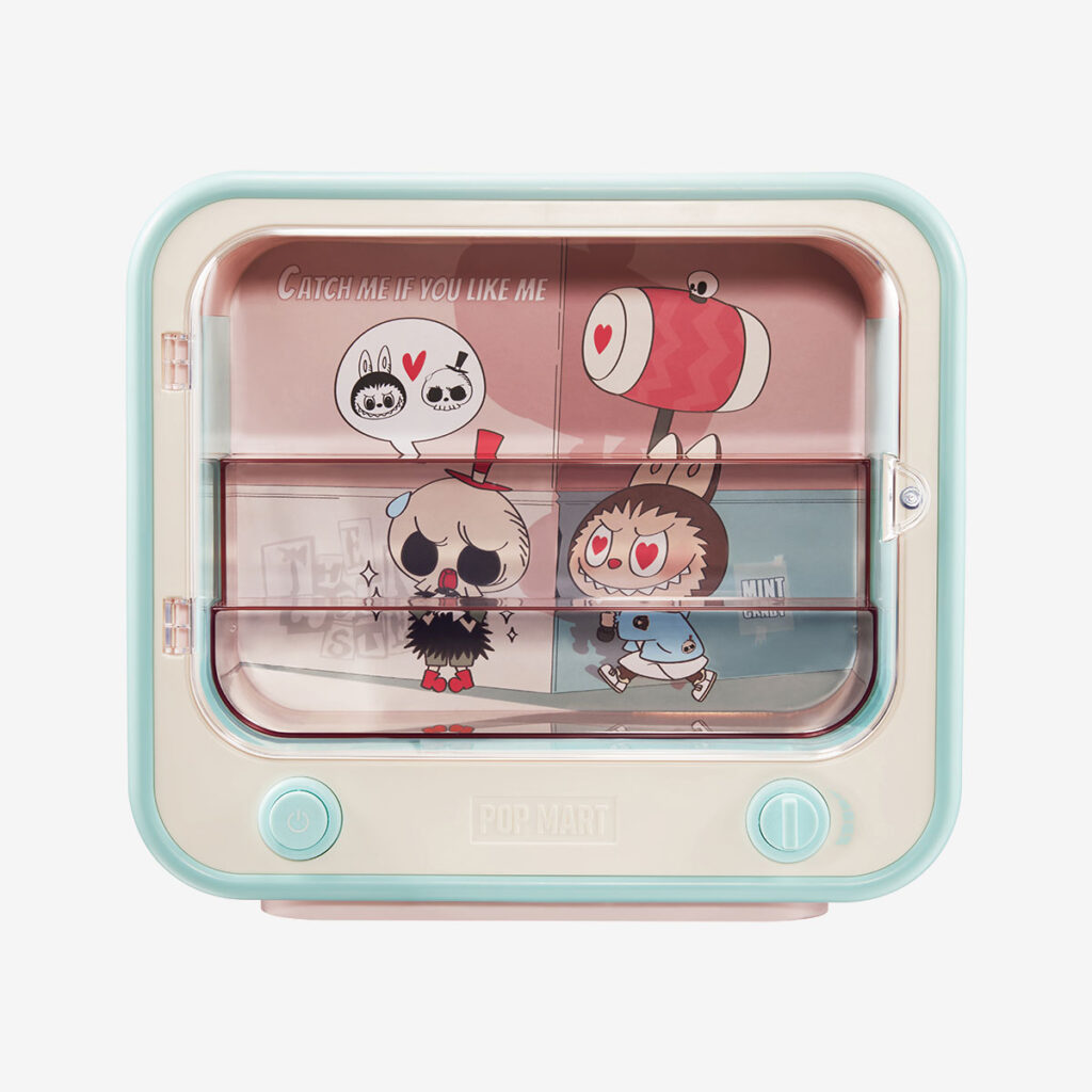 catch me if you like me display container from pop mart