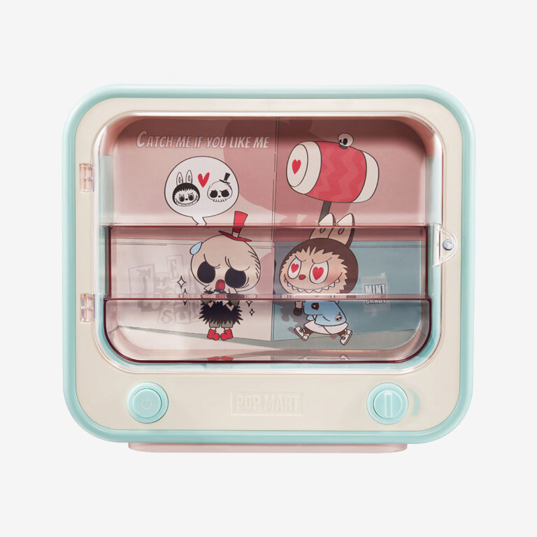 catch me if you like me display container from pop mart