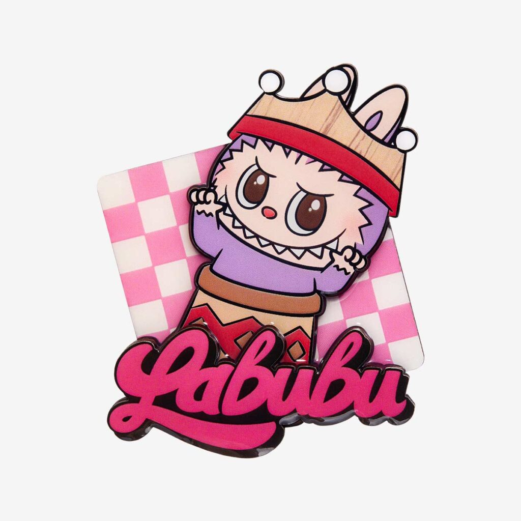 bishop fridge magnet labubu let's checkmate series by pop mart