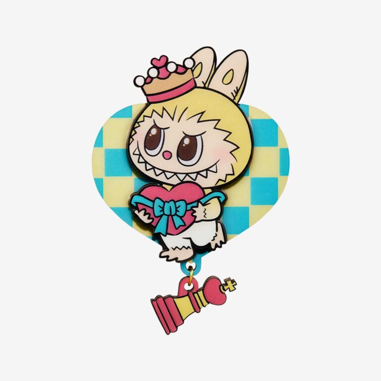 bond fridge magnet labubu let's checkmate series by pop mart