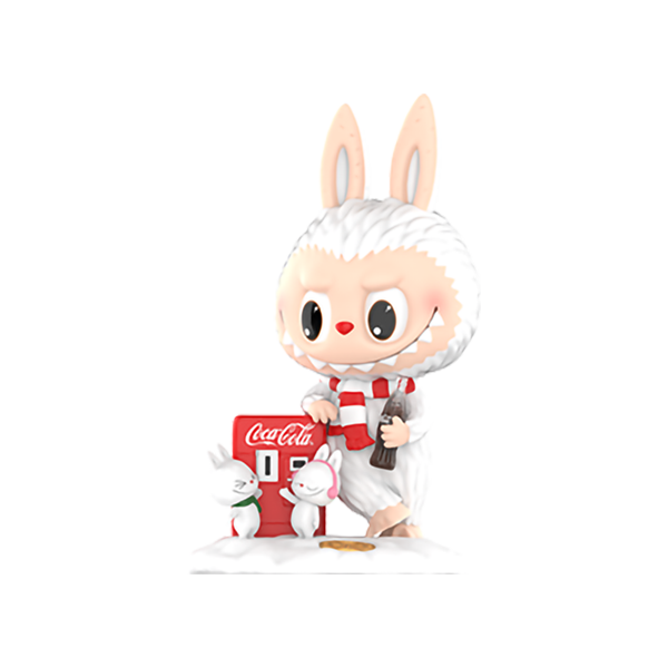 little snowman coca cola series labubu from pop mart