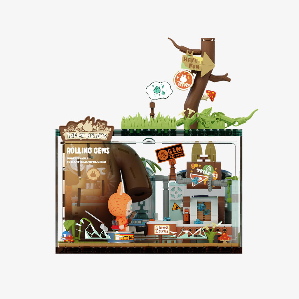rolling gems Forest Secret Base Series Blocks