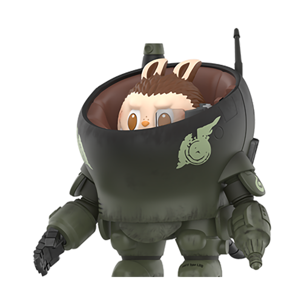 safs darksteel labubu from the kow yokoyama mak series by pop mart