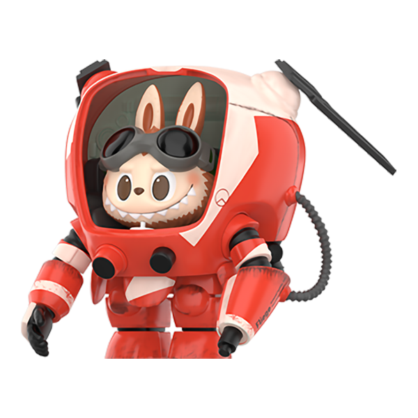 fliege flame labubu from the kow yokoyama mak series by pop mart