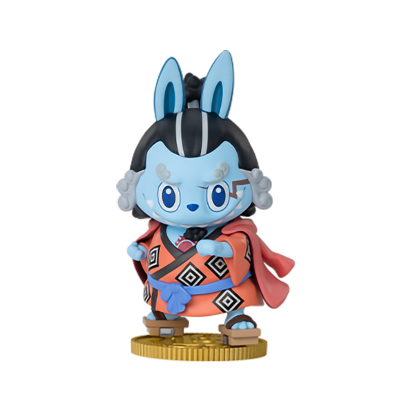 jinbe labubu one piece series figure by pop mart