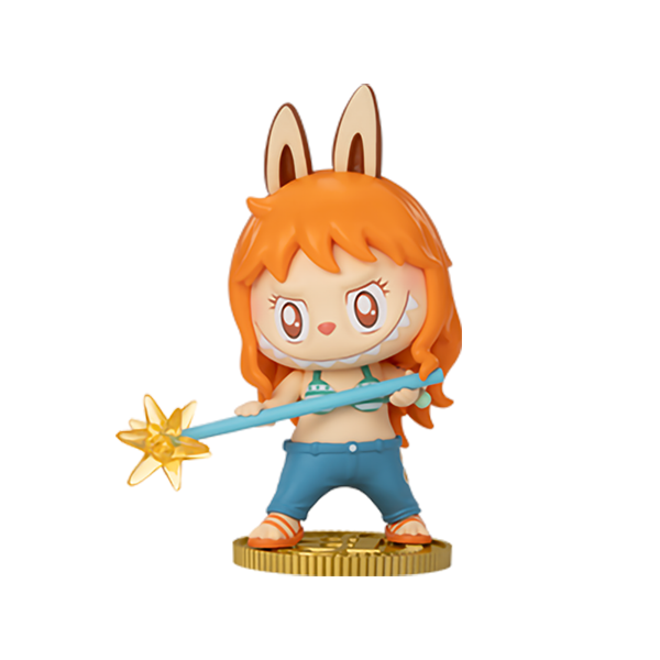 nami labubu one piece series figure by pop mart
