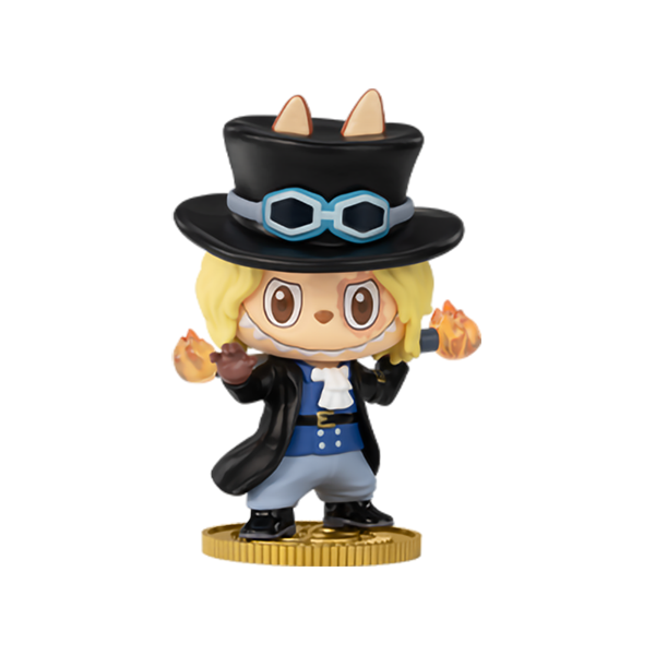 sabo labubu one piece series figure by pop mart