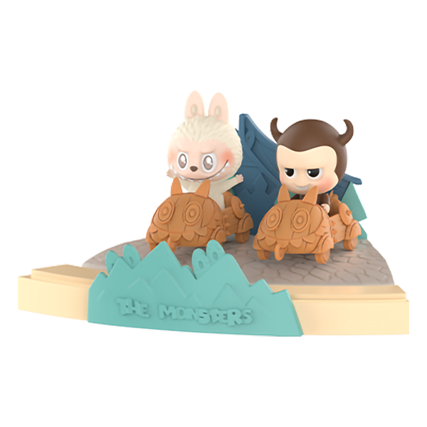 knight duel from the playing games labubu series by pop mart
