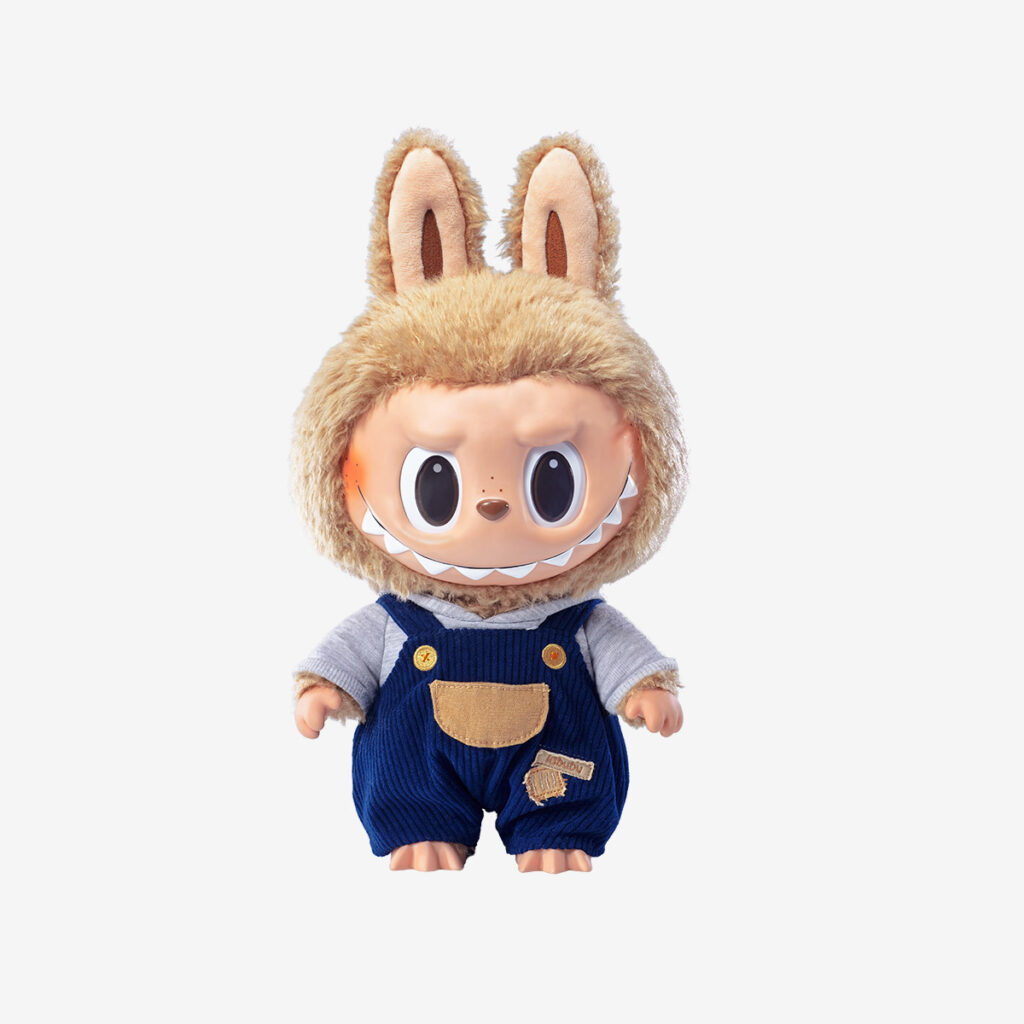 time to chill vinyl plush doll labubu from pop mart
