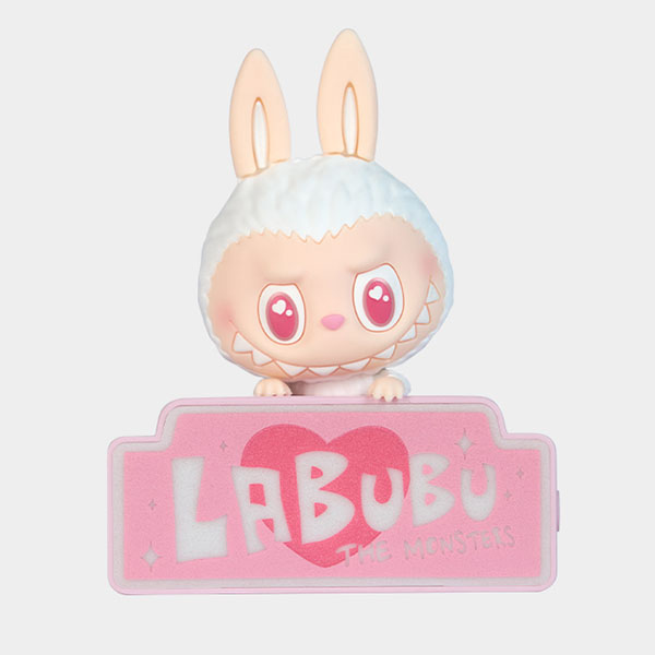 microwave oven labubu magnet from the wacky mart series by pop mart