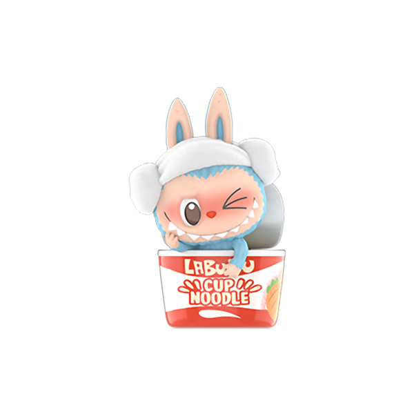 cup noodles labubu wacky mart series figure by pop mart
