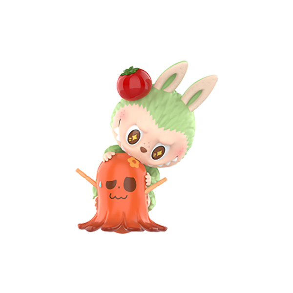 grilled sausage labubu wacky mart series figure by pop mart