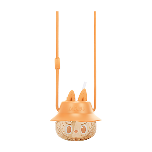 honey orange tumbler wacky mart series labubu from pop mart