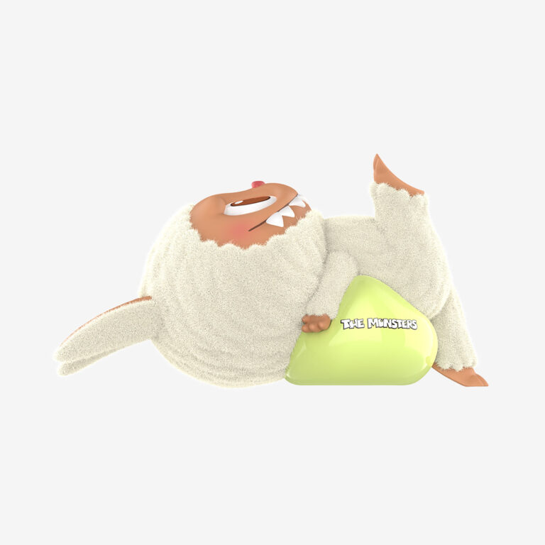 lay down yoga series figure labubu by pop mart