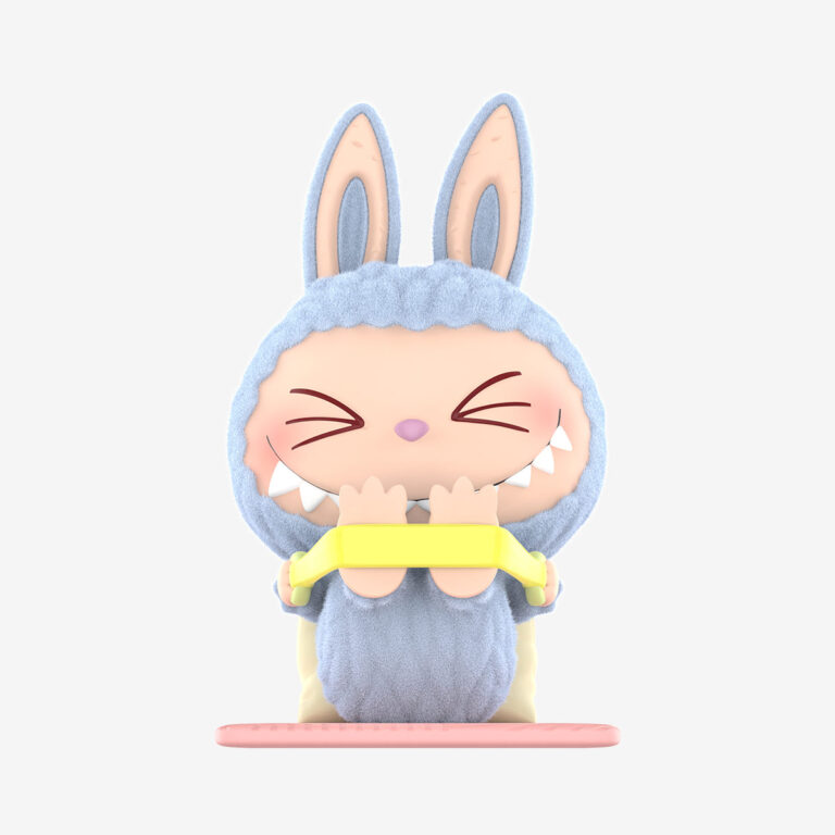 stretch out yoga series figure labubu by pop mart