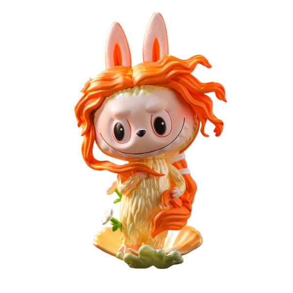 the birth of venus labubu from the monsters art series by pop mart