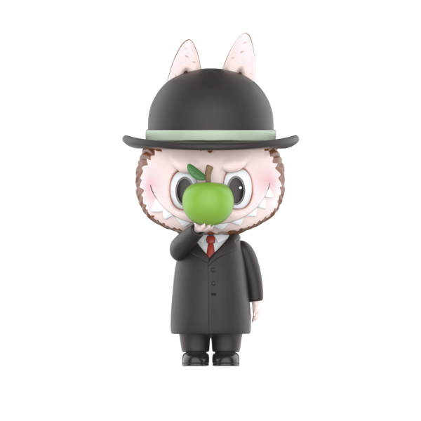 the son of man labubu from the monsters art series by pop mart