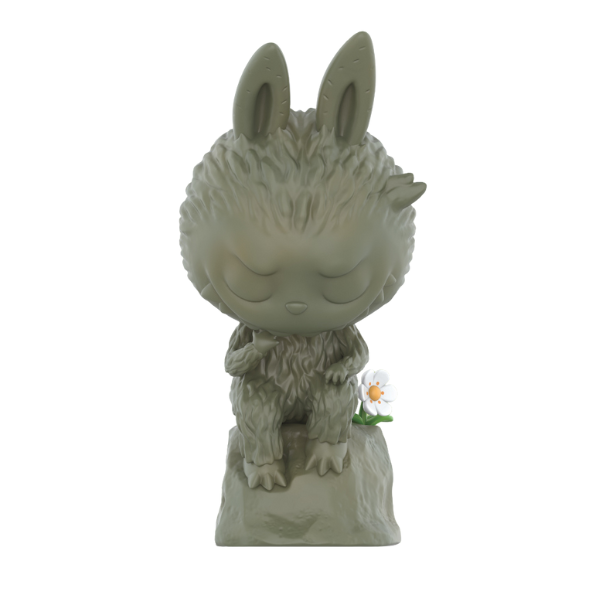 the thinker labubu from the monsters art series by pop mart