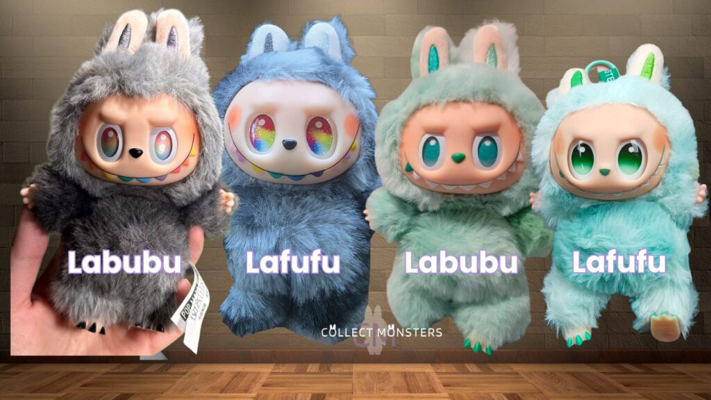 labubu vs lafufu real vs fake by pop mart